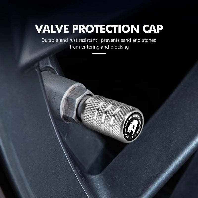 4pcs Aluminum Car Tire Valve Caps For HSV