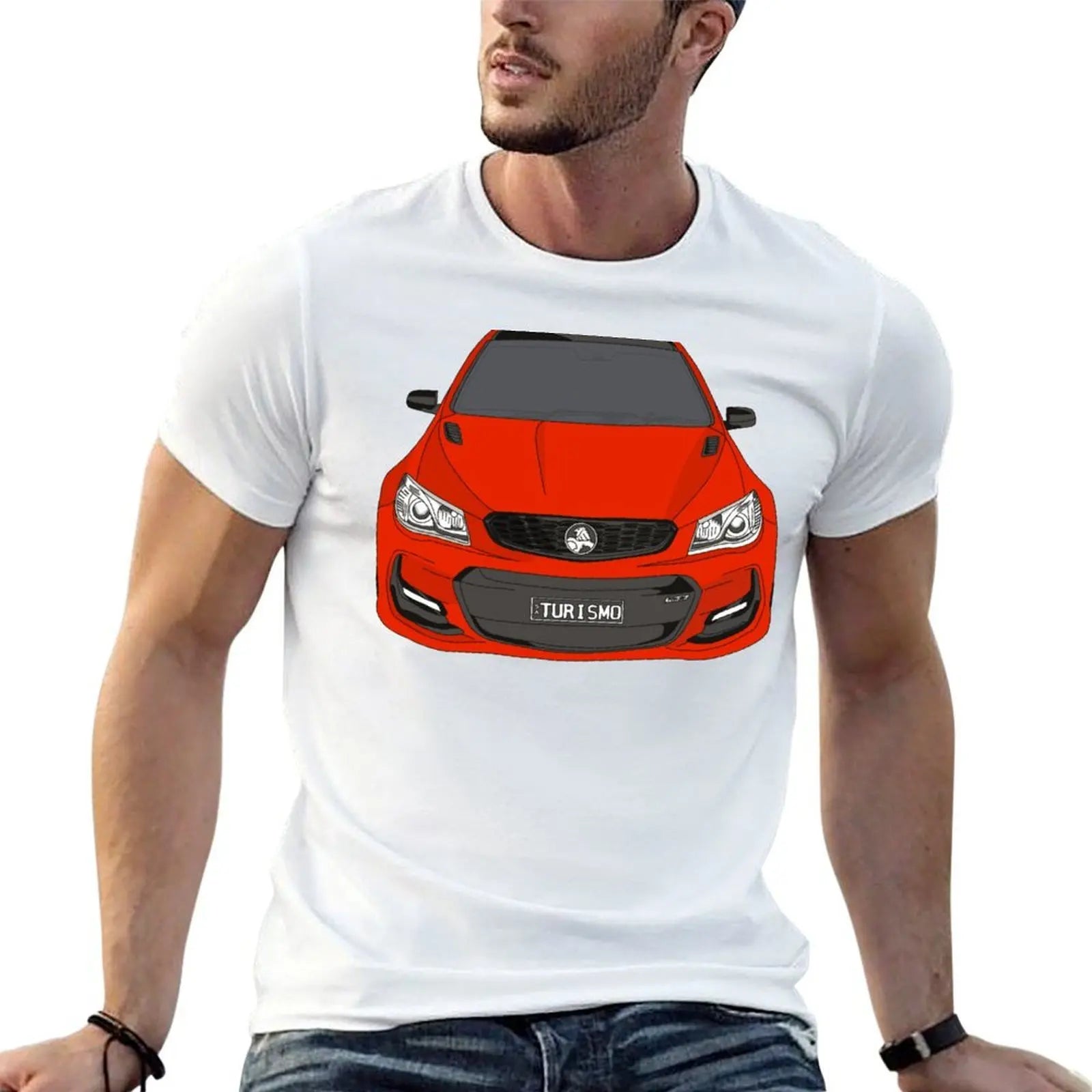 Red Holden VF Commodore T-Shirt