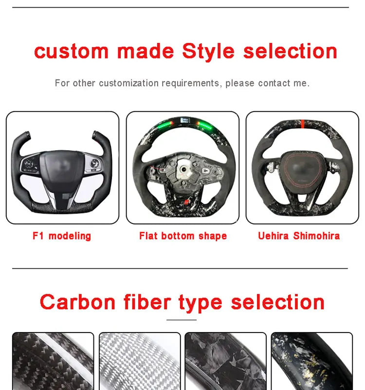 Carbon Fiber Steering Wheel For VE Commodore and HSV