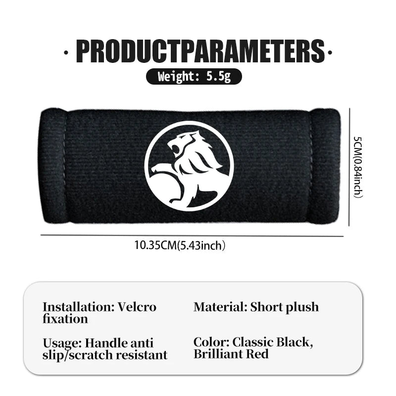 Plush Car Roof Armrest Handle Protective Cover Anti Slip Interior For Holden HSV Commodore