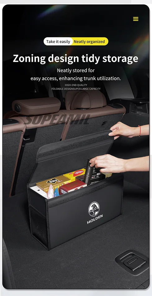 Car Boot Storage Box for Holden