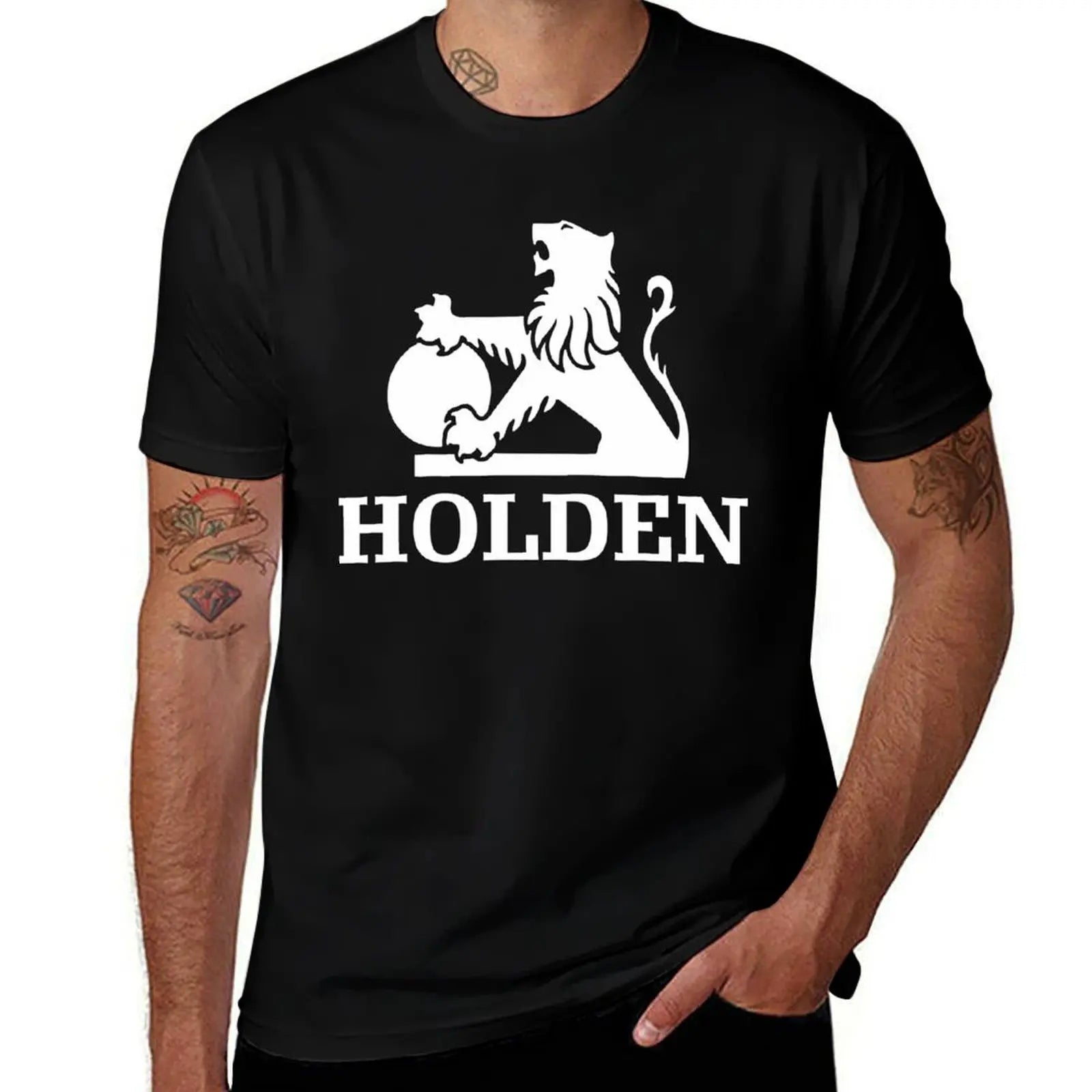 Holden Vintage Logo T-Shirt  (White Logo)