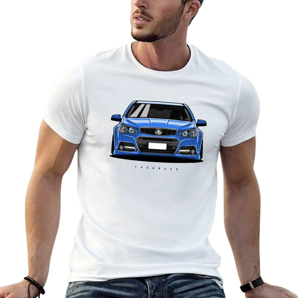 Blue VF Holden Commodore T-Shirt