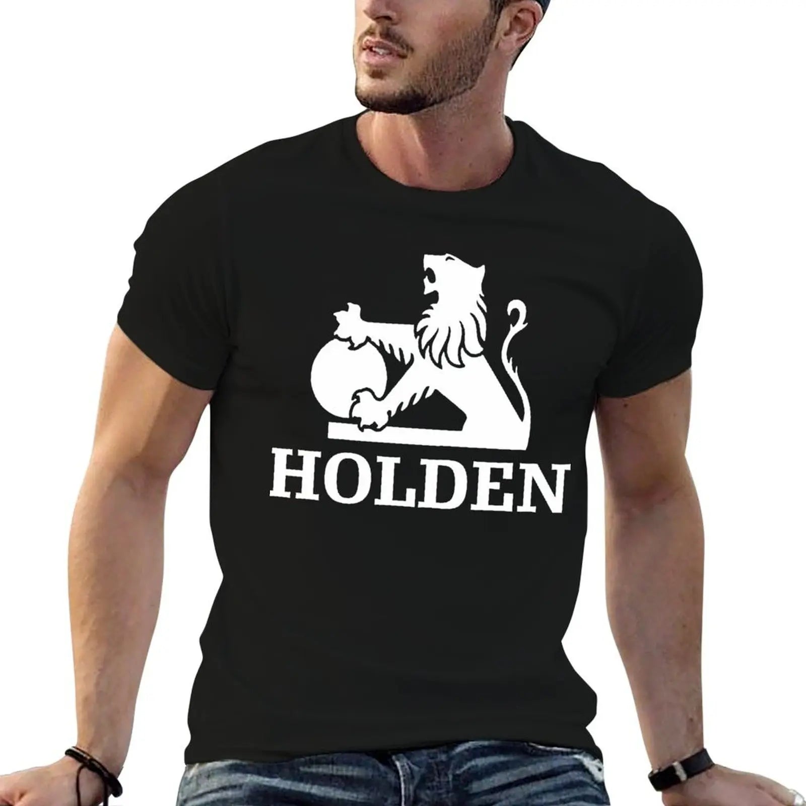 Holden Vintage Logo T-Shirt  (White Logo)
