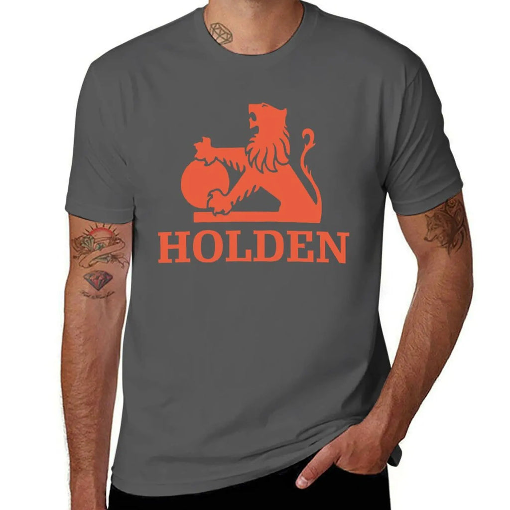 Holden Vintage Logo T-Shirt  (Red Logo)