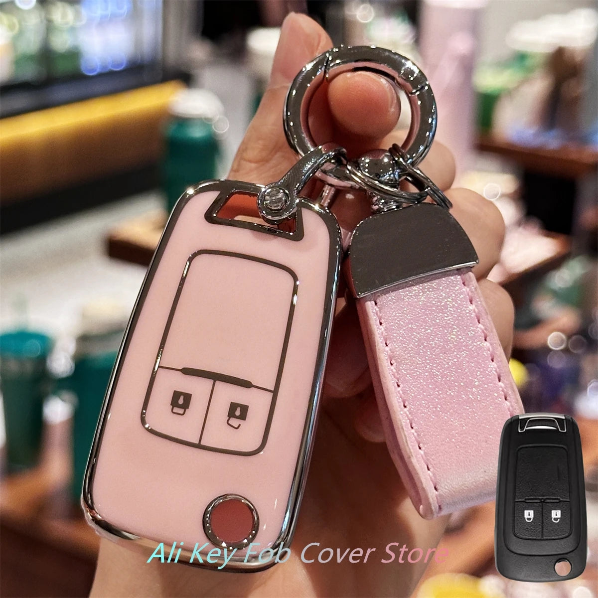 Key Fob Cover Keychain Lanyard for VF Commodore and Cruze