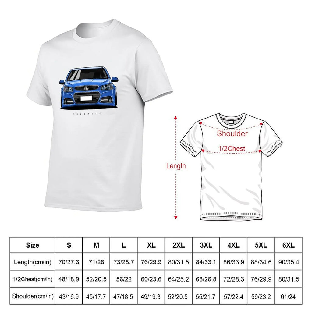 Blue VF Holden Commodore T-Shirt