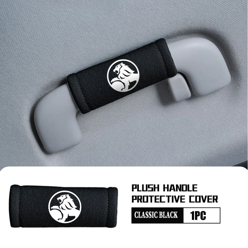 Plush Car Roof Armrest Handle Protective Cover Anti Slip Interior For Holden HSV Commodore