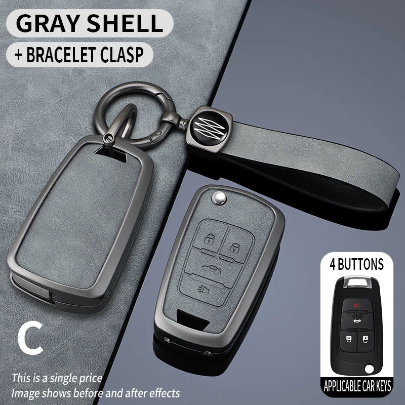 Aluminium Key Case Shell Fob For Holden VF Commodore and Cruze
