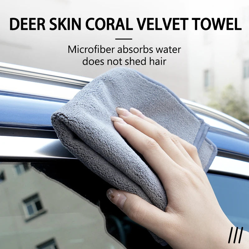 Car Wash Velvet Towel Cleaning Cloth for Holden