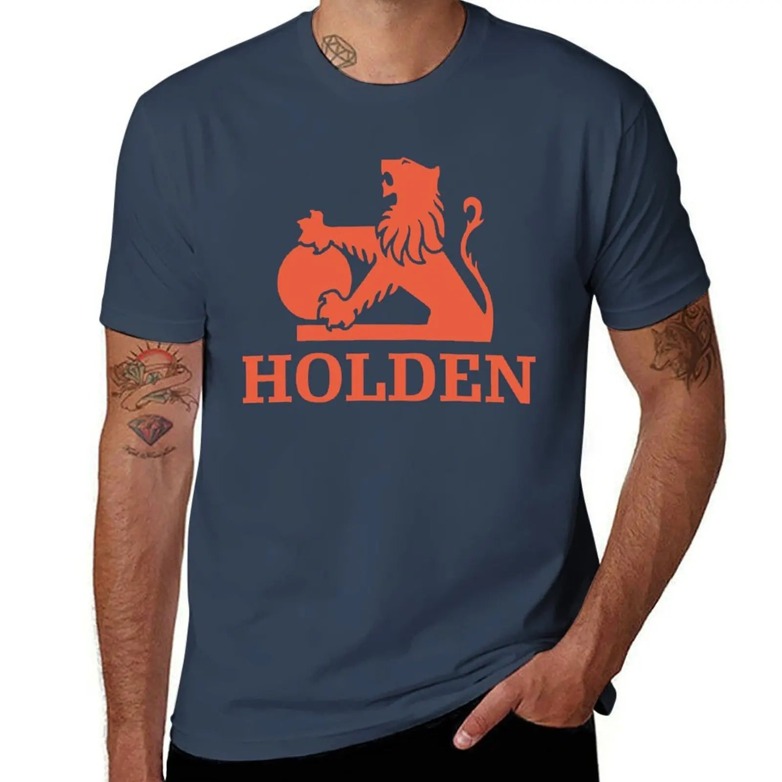 Holden Vintage Logo T-Shirt  (Red Logo)