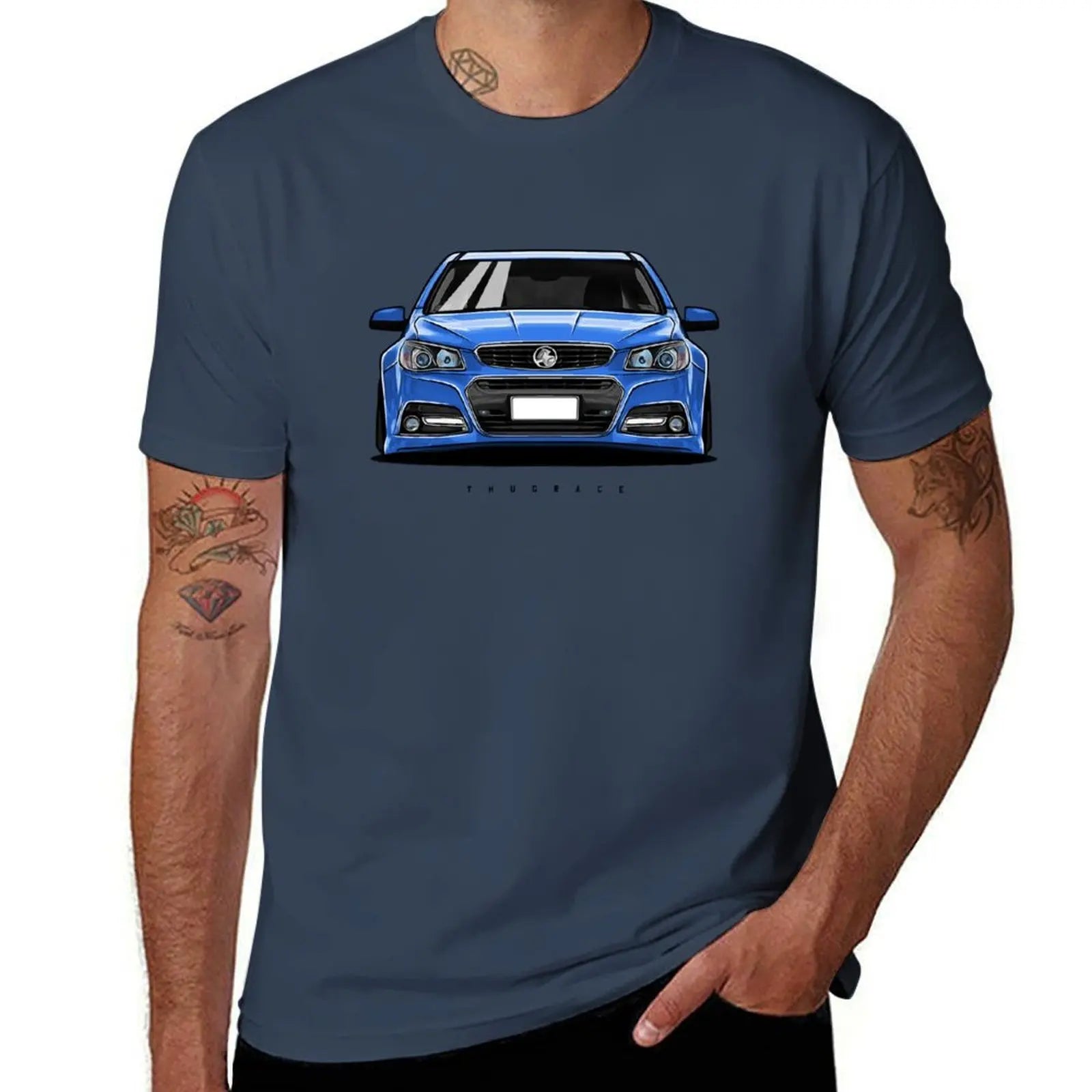 Blue VF Holden Commodore T-Shirt