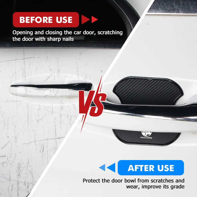 4pcs Car Door Handle Sticker Protector For Holden HSV Commodore VT VX VU VY VZ VE