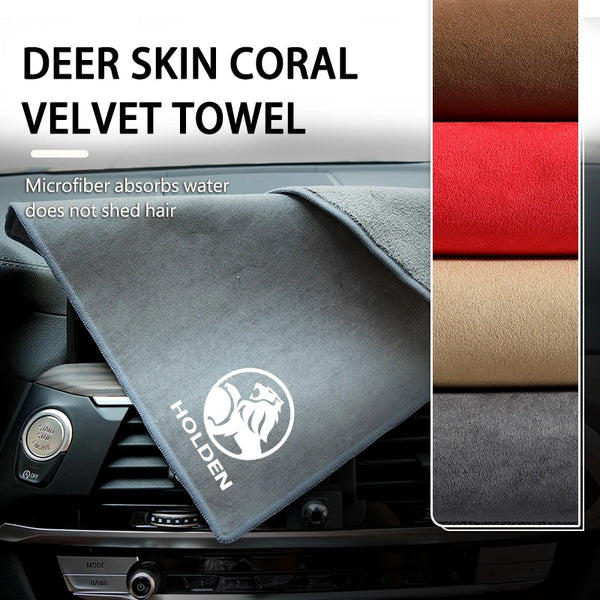 Car Wash Velvet Towel Cleaning Cloth for Holden