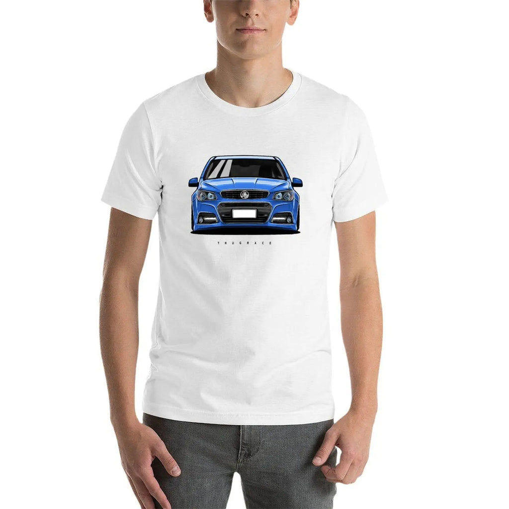 Blue VF Holden Commodore T-Shirt