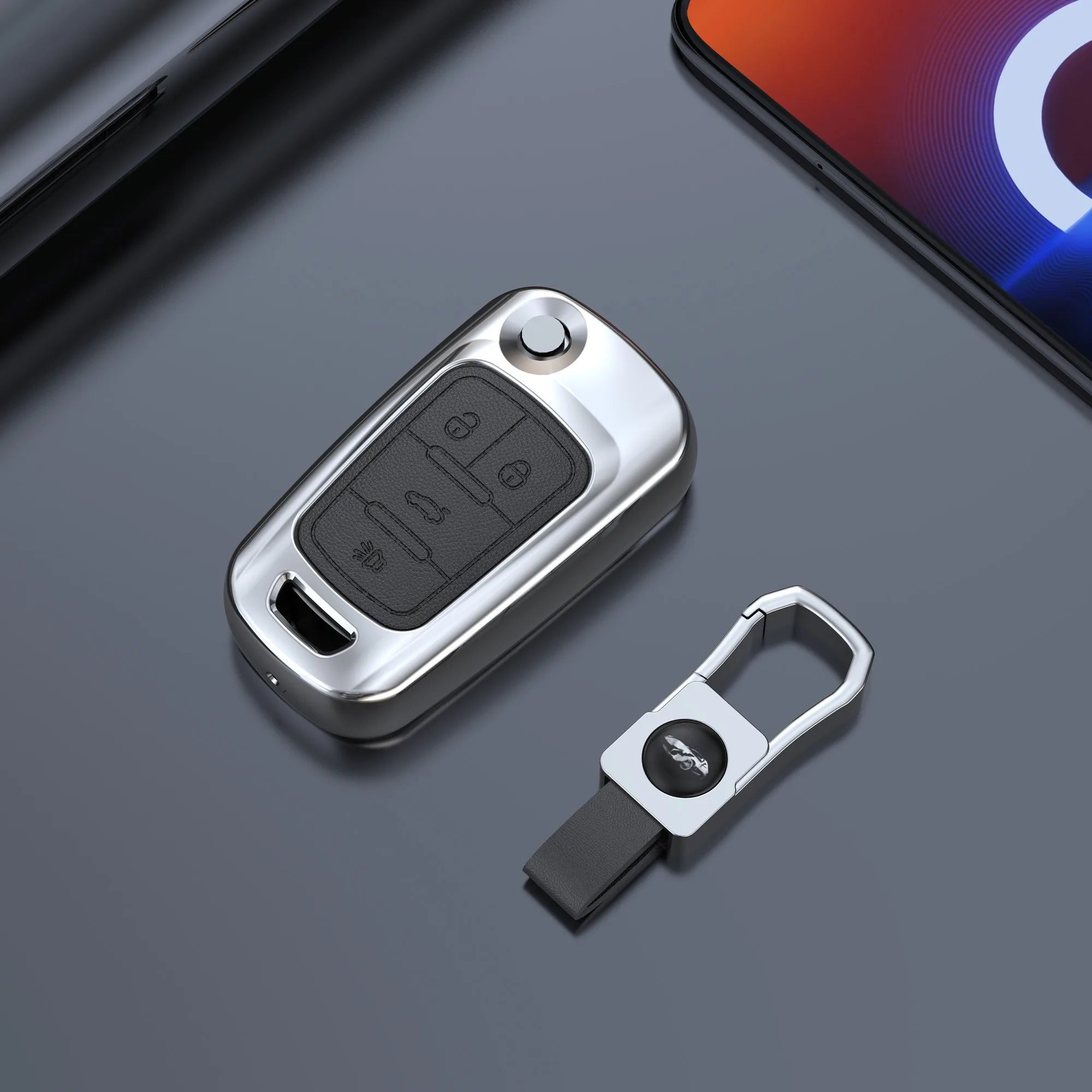 PVC Key Case Shell Fob For Holden VF Commodore and Cruze