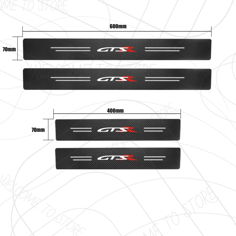 GTS / Gen-F / GTO / GTSR Door Sill Strip Trim Decals for HSV