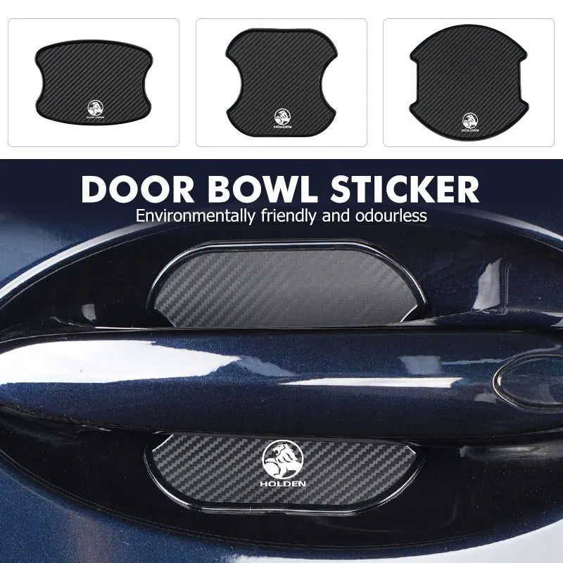 4pcs Car Door Handle Sticker Protector For Holden HSV Commodore VT VX VU VY VZ VE