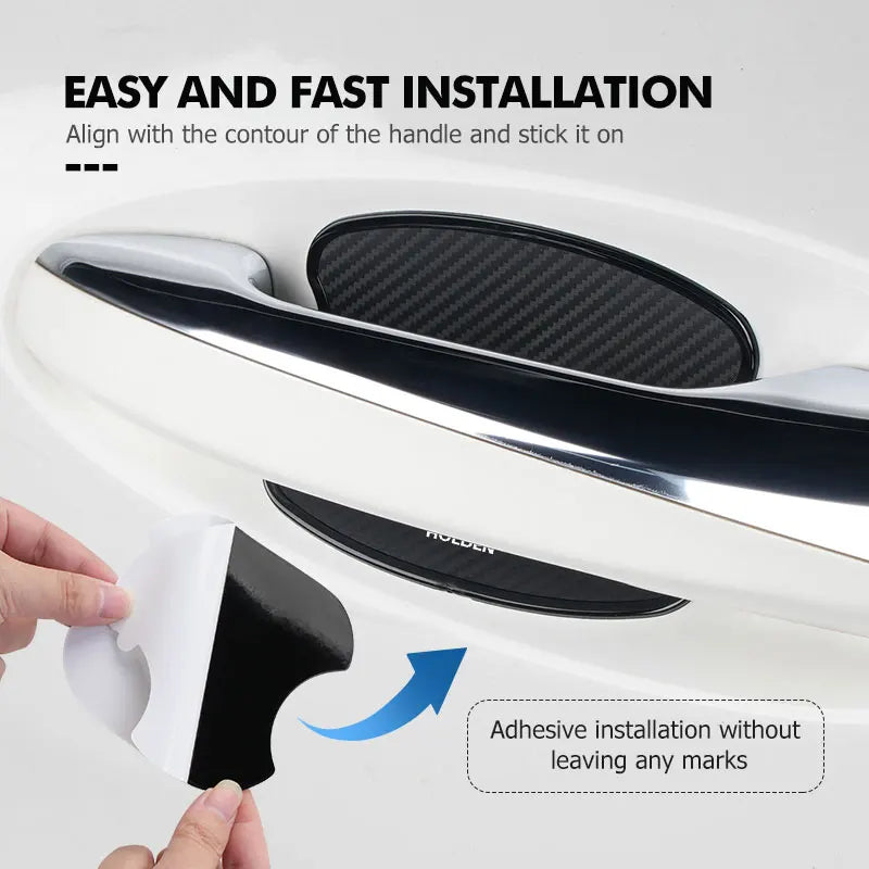 4pcs Car Door Handle Sticker Protector For Holden HSV Commodore VT VX VU VY VZ VE