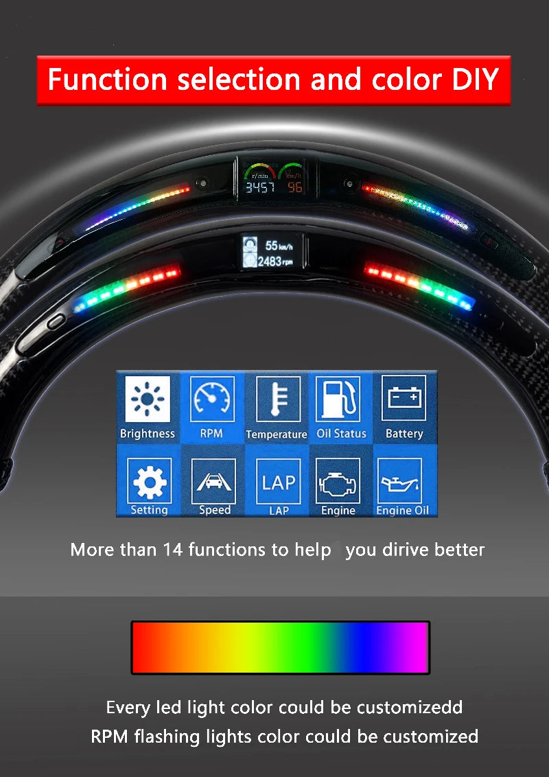 Carbon Fiber Steering Wheel for Holden Commodore and HSV