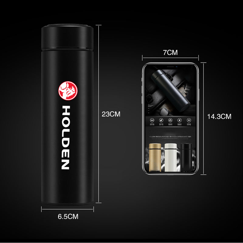 Thermos Water Bottle with Smart LCD for Holden Commodore