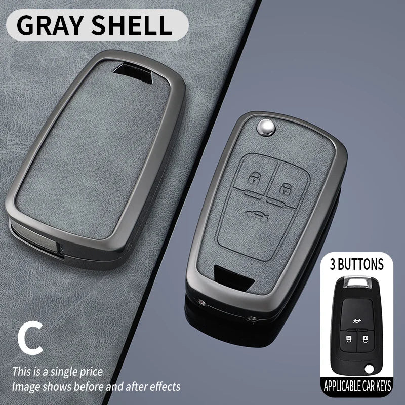 Aluminium Key Case Shell Fob For Holden VF Commodore and Cruze