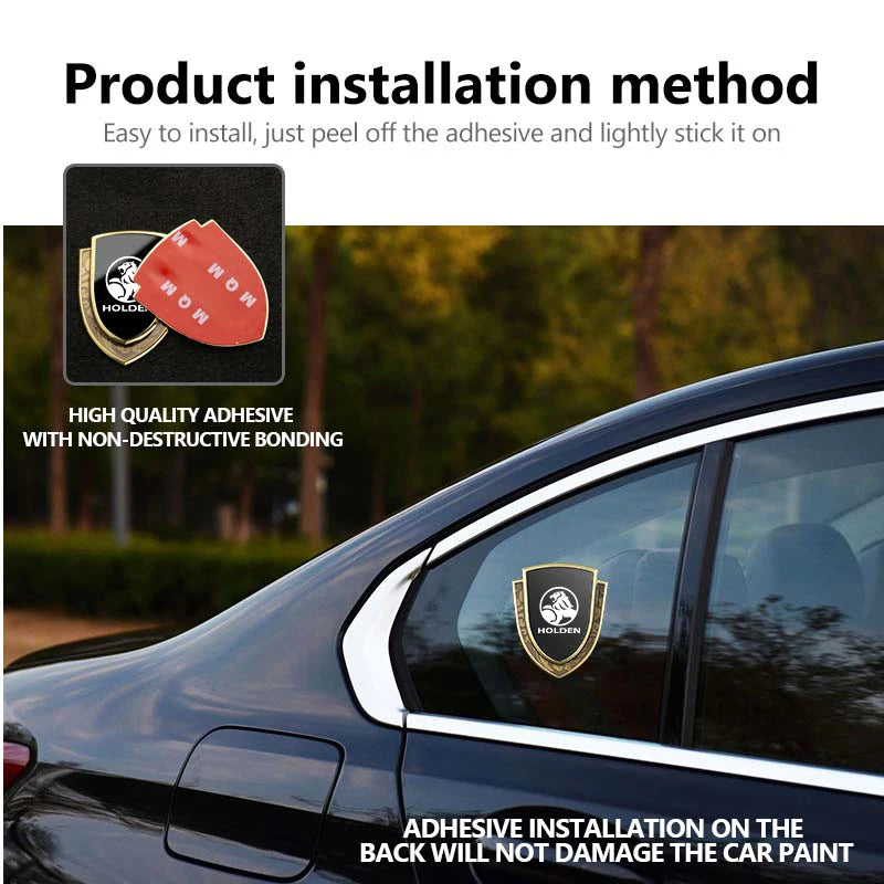Holden 3D Shield Metal Badge
