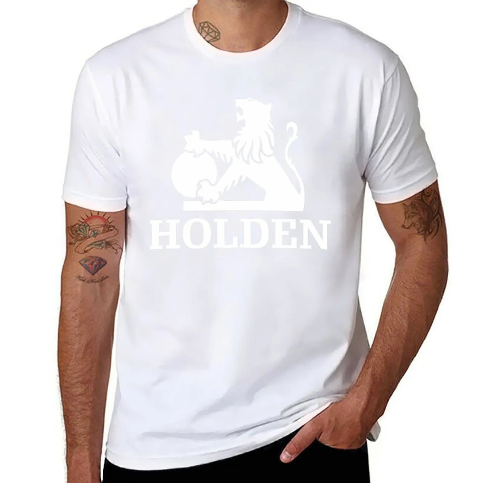 Holden Vintage Logo T-Shirt  (White Logo)