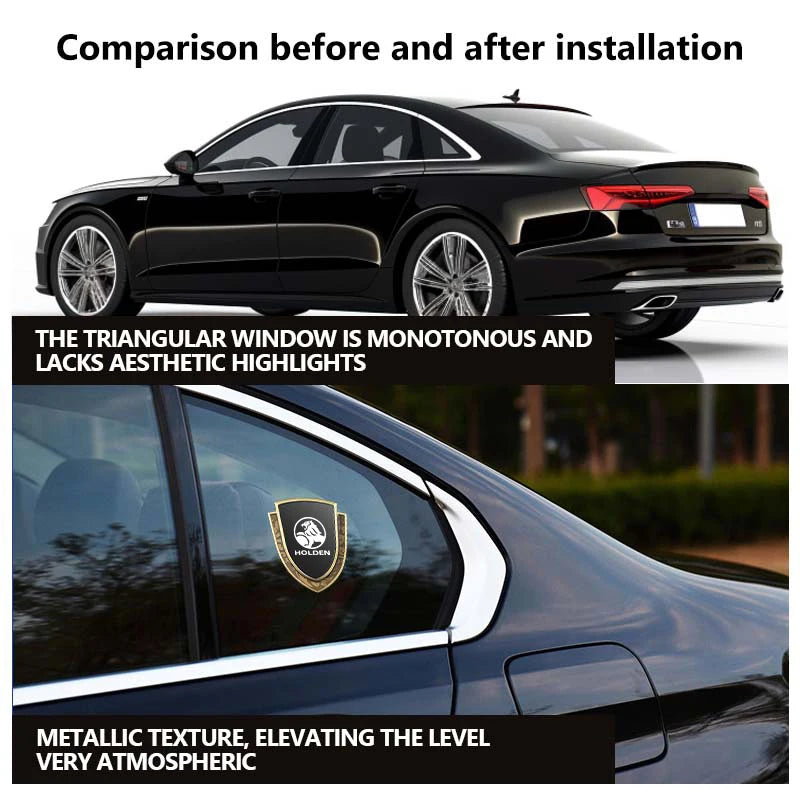 Holden 3D Shield Metal Badge