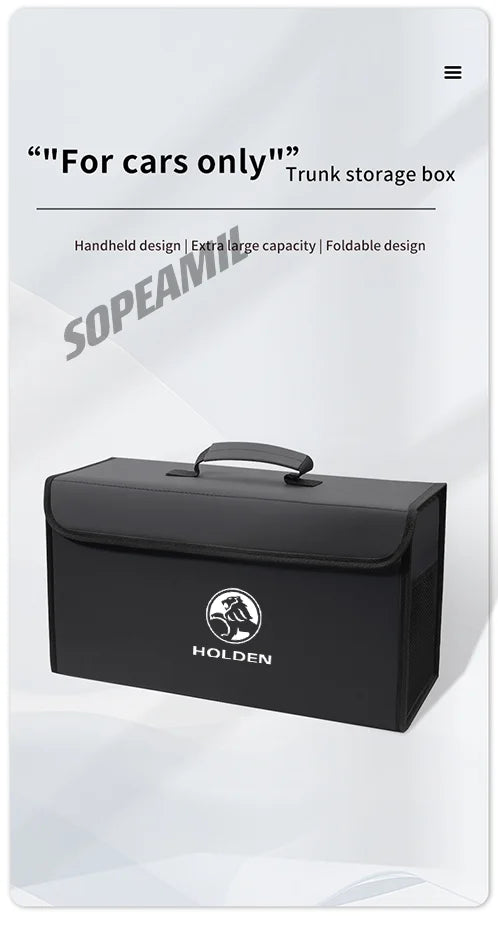 Car Boot Storage Box for Holden