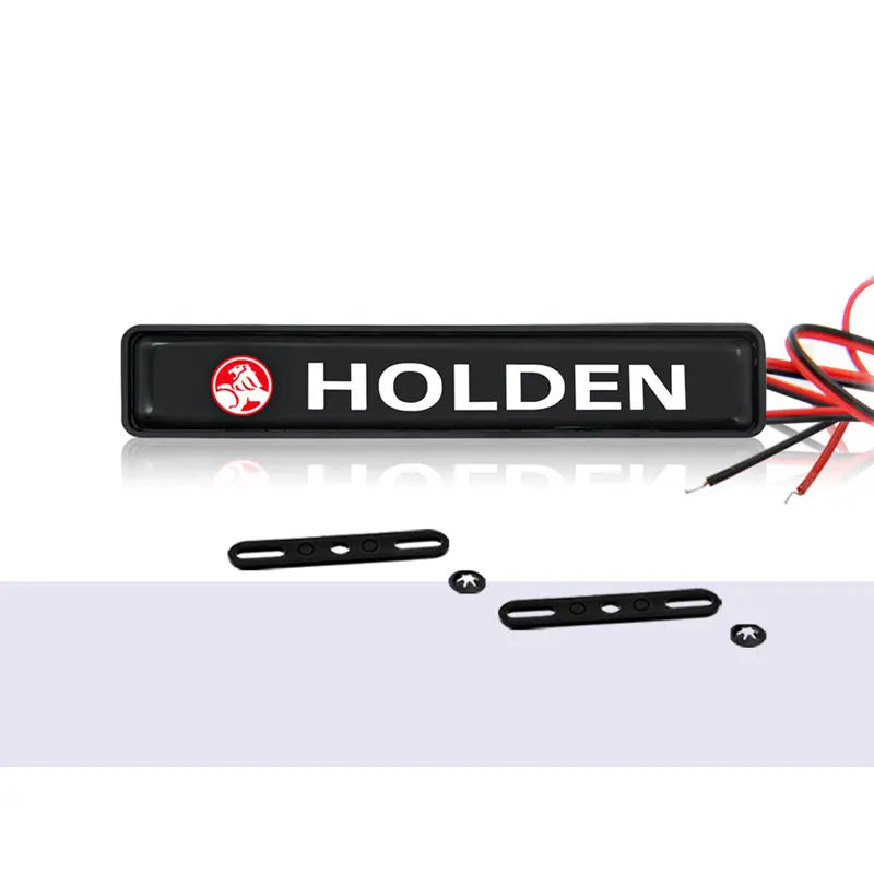 12V Holden LED Light Car Front Grille Badge