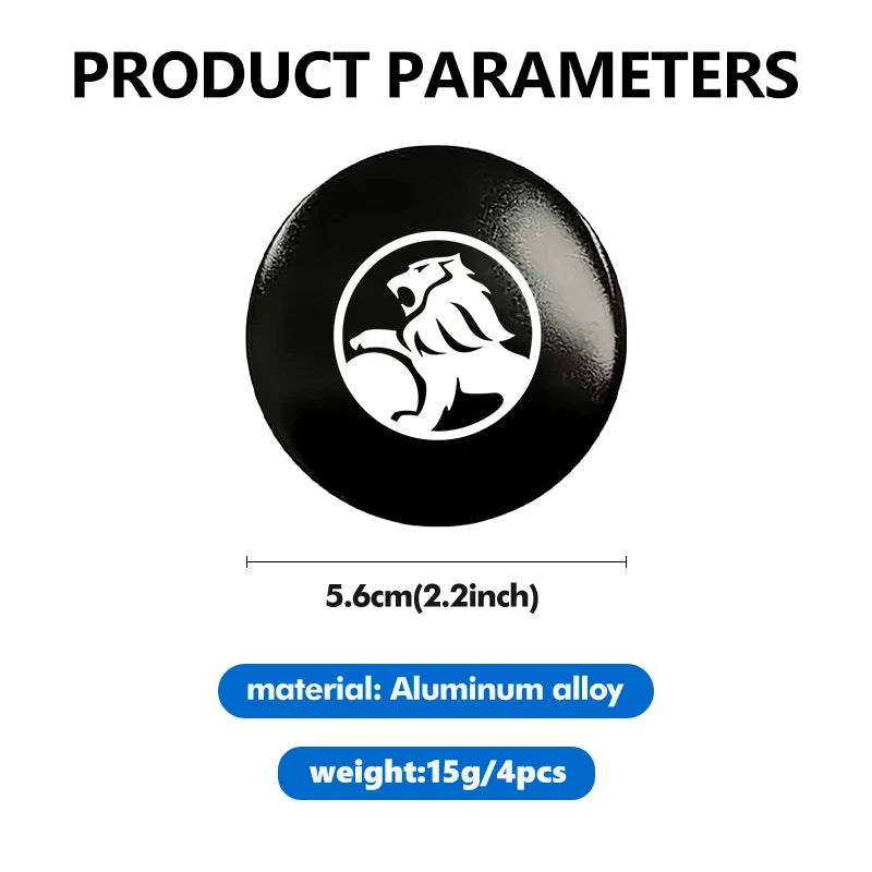 Wheel Center Cap Badges Stickers for Holden