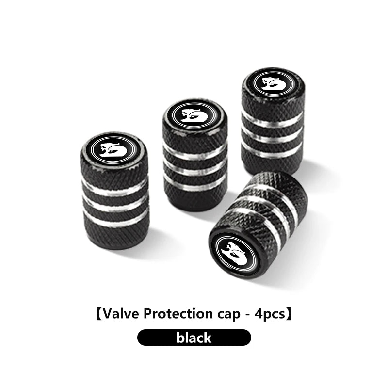 4pcs Aluminum Car Tire Valve Caps For HSV