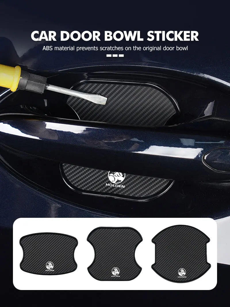 4pcs Car Door Handle Sticker Protector For Holden HSV Commodore VT VX VU VY VZ VE