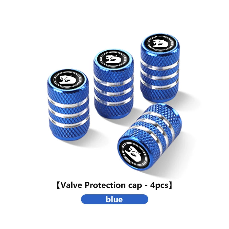 4pcs Aluminum Car Tire Valve Caps For HSV