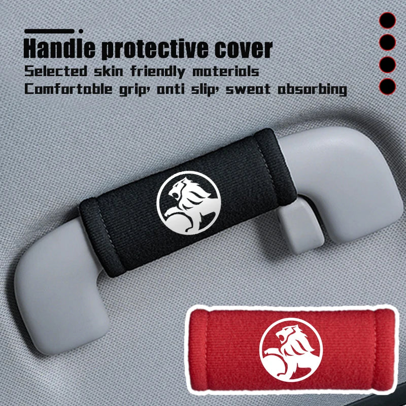 Plush Car Roof Armrest Handle Protective Cover Anti Slip Interior For Holden HSV Commodore