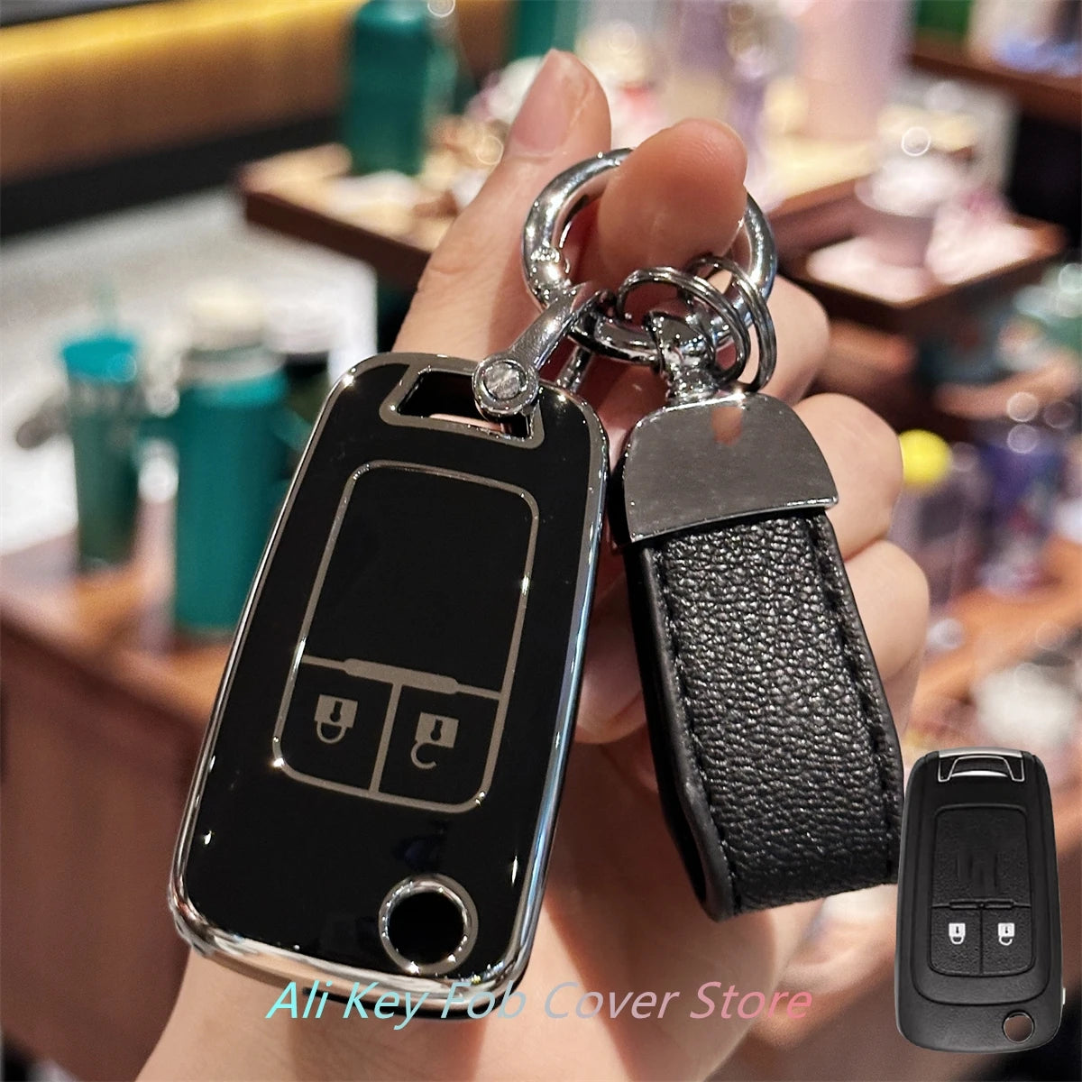 Key Fob Cover Keychain Lanyard for VF Commodore and Cruze