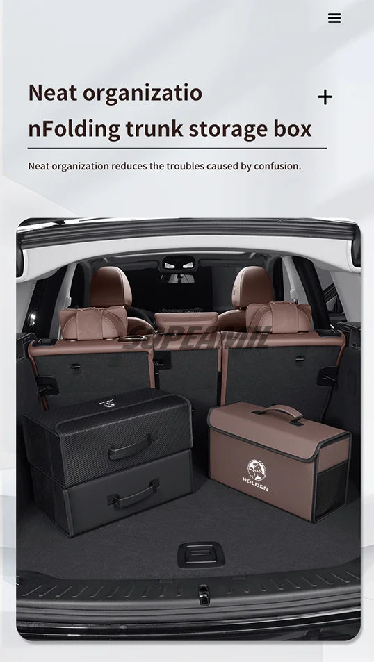 Car Boot Storage Box for Holden