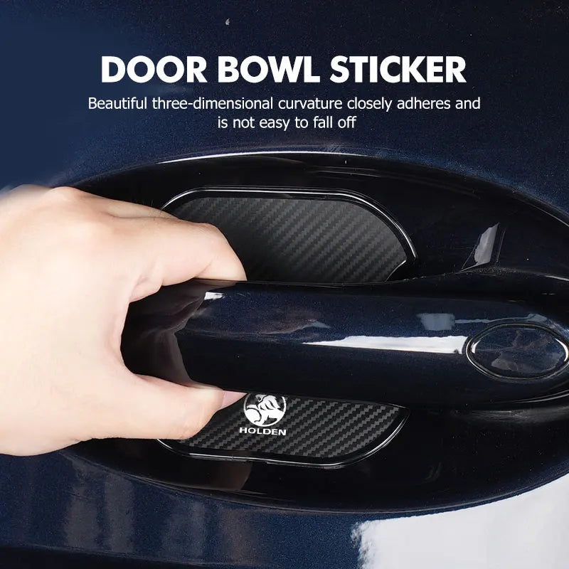 4pcs Car Door Handle Sticker Protector For Holden HSV Commodore VT VX VU VY VZ VE