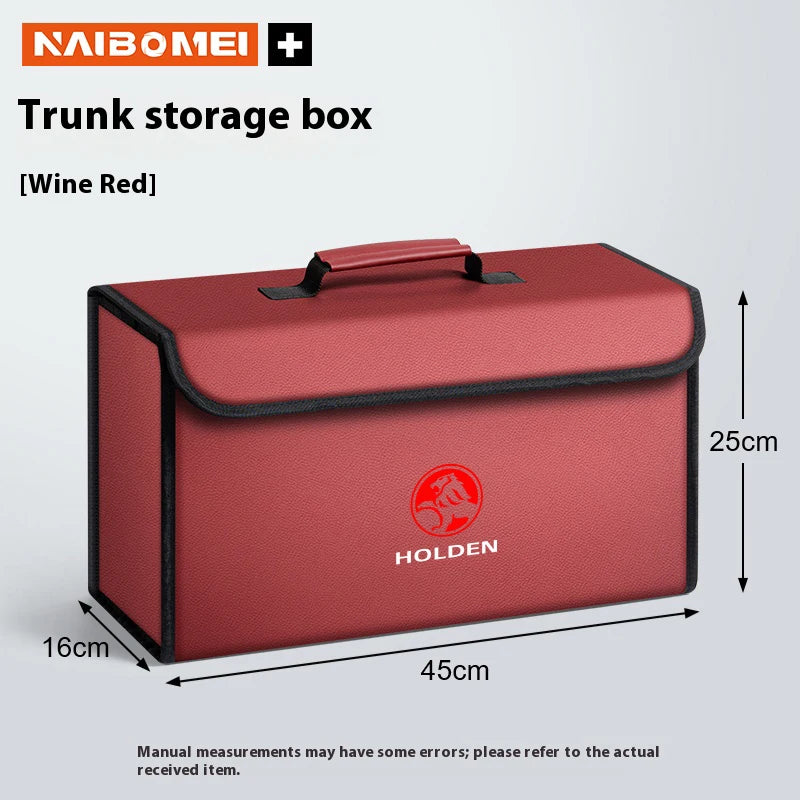 Car Trunk Storage Box Organizer Foldable Container Bag For Holden Commodore
