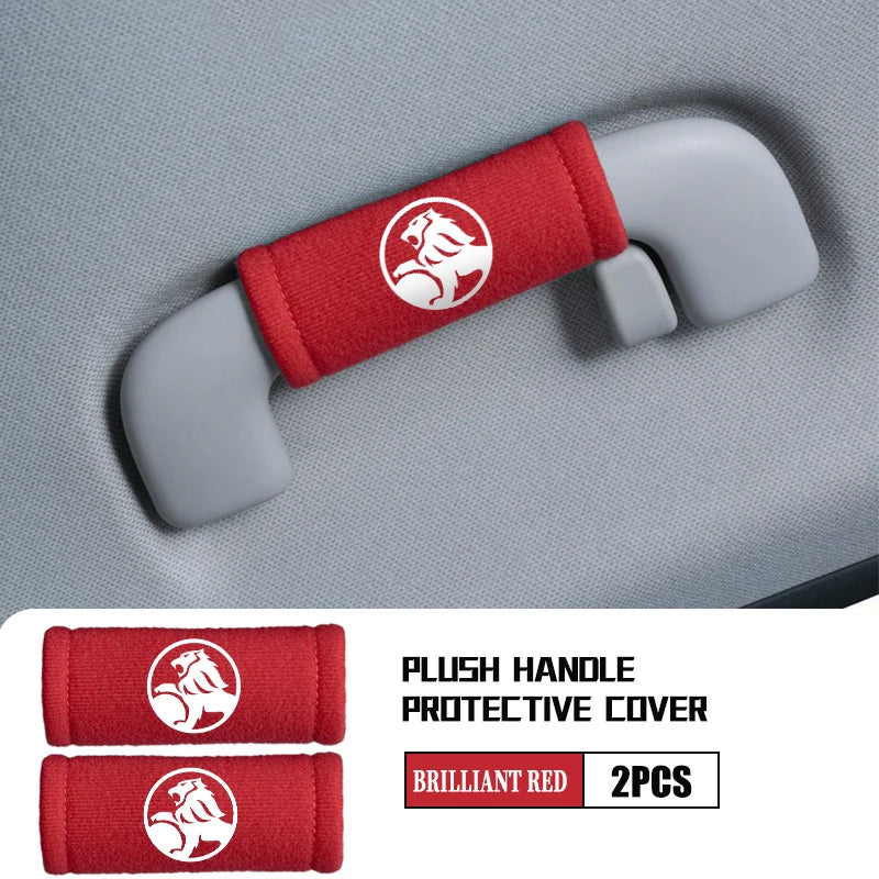 Plush Car Roof Armrest Handle Protective Cover Anti Slip Interior For Holden HSV Commodore