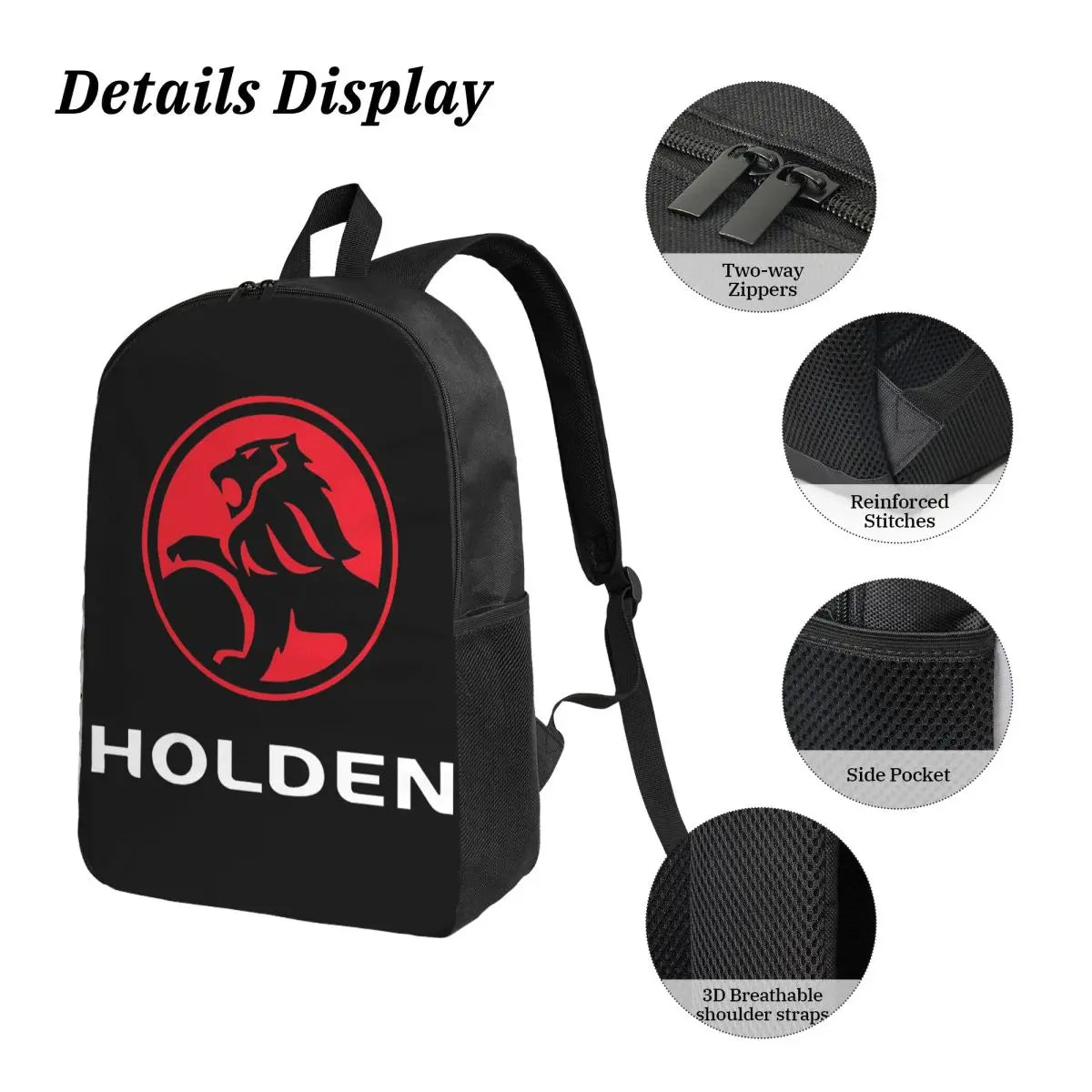 Holden Lion Logo Backpack - Set of 3