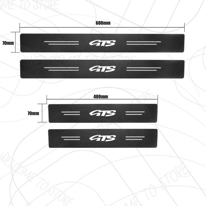 GTS / Gen-F / GTO / GTSR Door Sill Strip Trim Decals for HSV