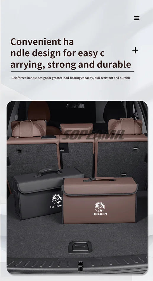 Car Boot Storage Box for Holden