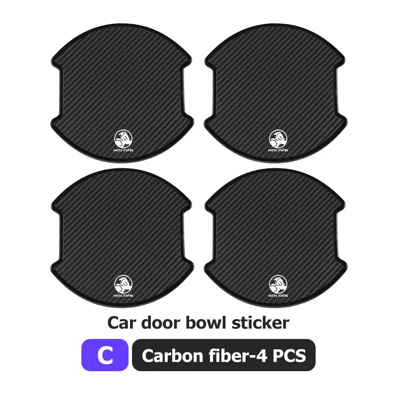 4pcs Car Door Handle Sticker Protector For Holden HSV Commodore VT VX VU VY VZ VE