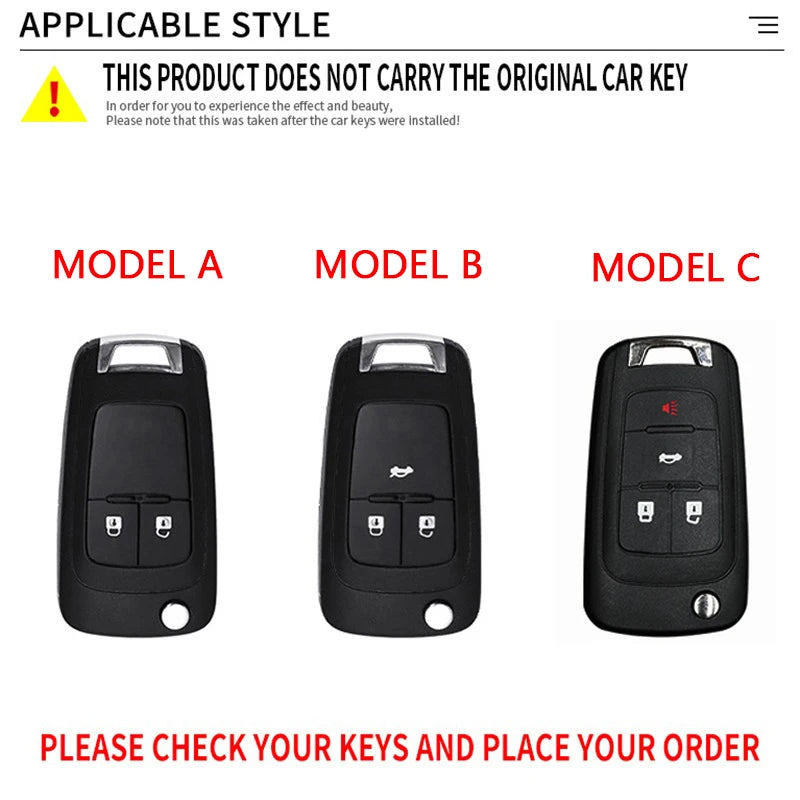 PVC Key Case Shell Fob For Holden VF Commodore and Cruze