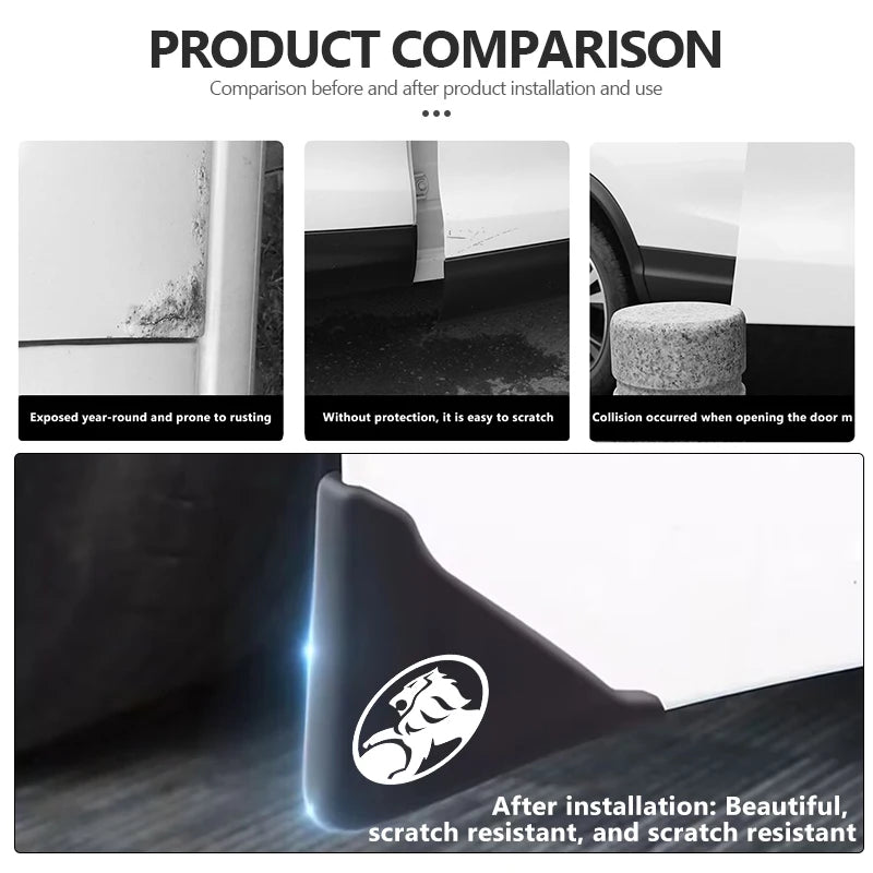 Car Door Corner Anti Scratch Cover Protector Sticker for Commodore