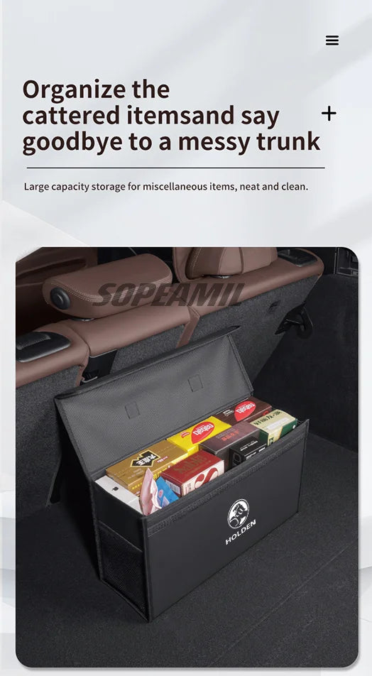 Car Boot Storage Box for Holden