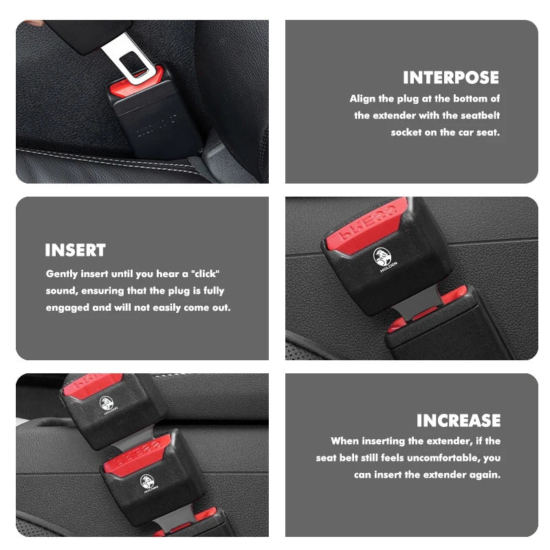 Seatbelt Buckle Extender for Holden