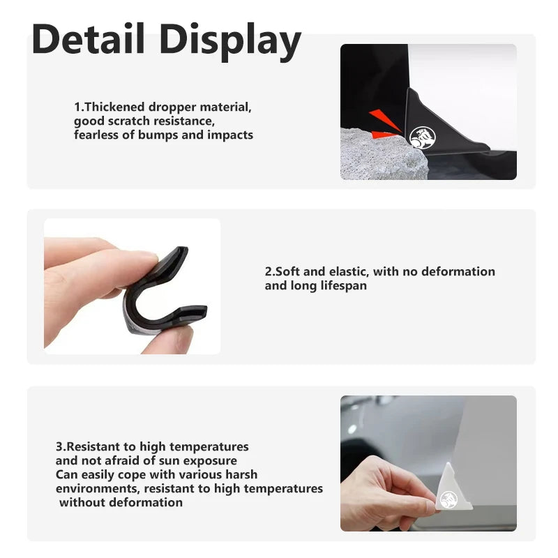 Car Door Corner Anti Scratch Cover Protector Sticker for Commodore